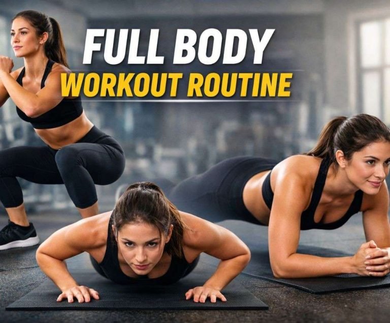 Full Body Power Building Routine Full Body Workout Routine for Beginners
