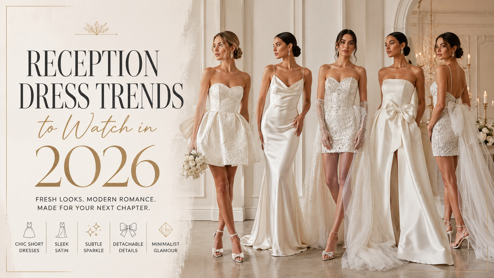 ivory reception dress